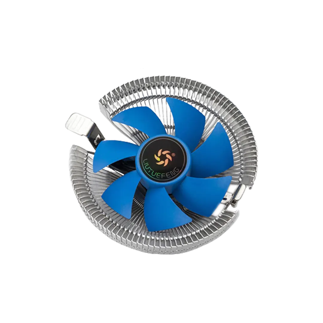 LIUTUEFENG Blue Lightning Universal CPU Cooler - 90mm – Digital 