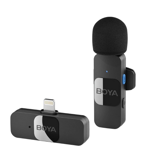 BOYA BY-V1 Wireless Lavalier Microphone