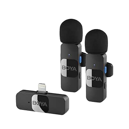 BOYA BY-V20  Ultracompact 2.4GHz Wireless Microphone System