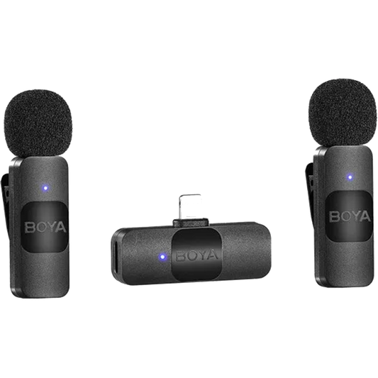 BOYA BY-V2 Wireless Lavalier Microphone