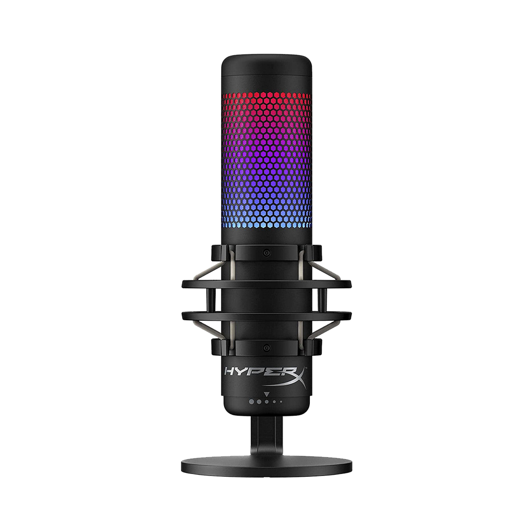 HYPERX QUADCAST S USB MICROPHONE BLACK