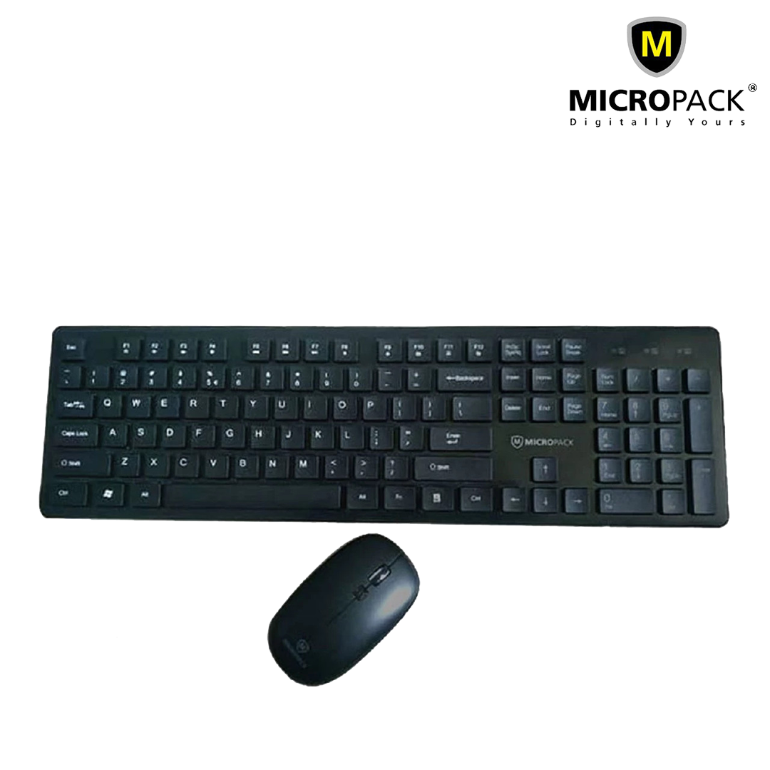 Micropack Ifree Pro Elegant Wireless Combo Keyboard And Mouse Digital Outlet Lb 5545