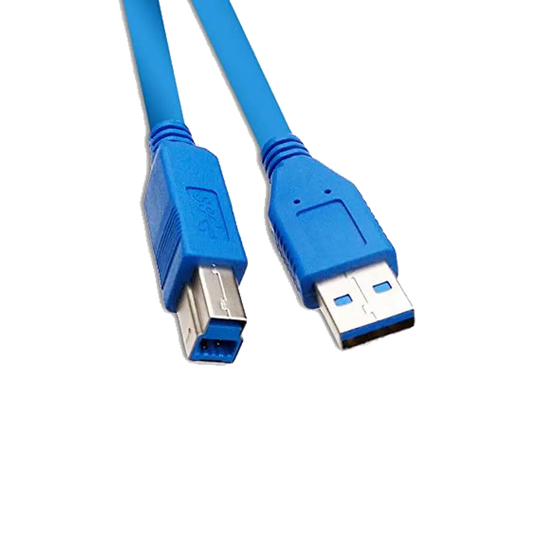 High Performance USB A 3.0 Male To USB B Male Cable For Printers - 1m